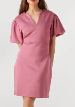 AAIKO mini jurk kyra vis 436 roze New