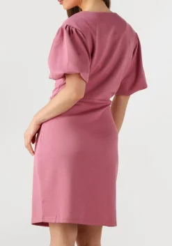 AAIKO mini jurk kyra vis 436 roze New