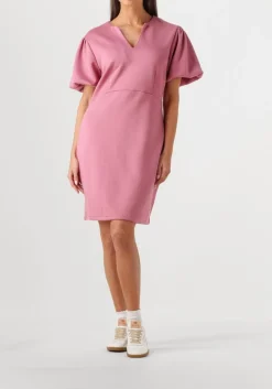 AAIKO mini jurk kyra vis 436 roze New