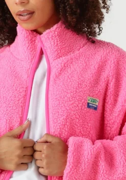 AMERICAN VINTAGE faux fur jas hoktown woman roze