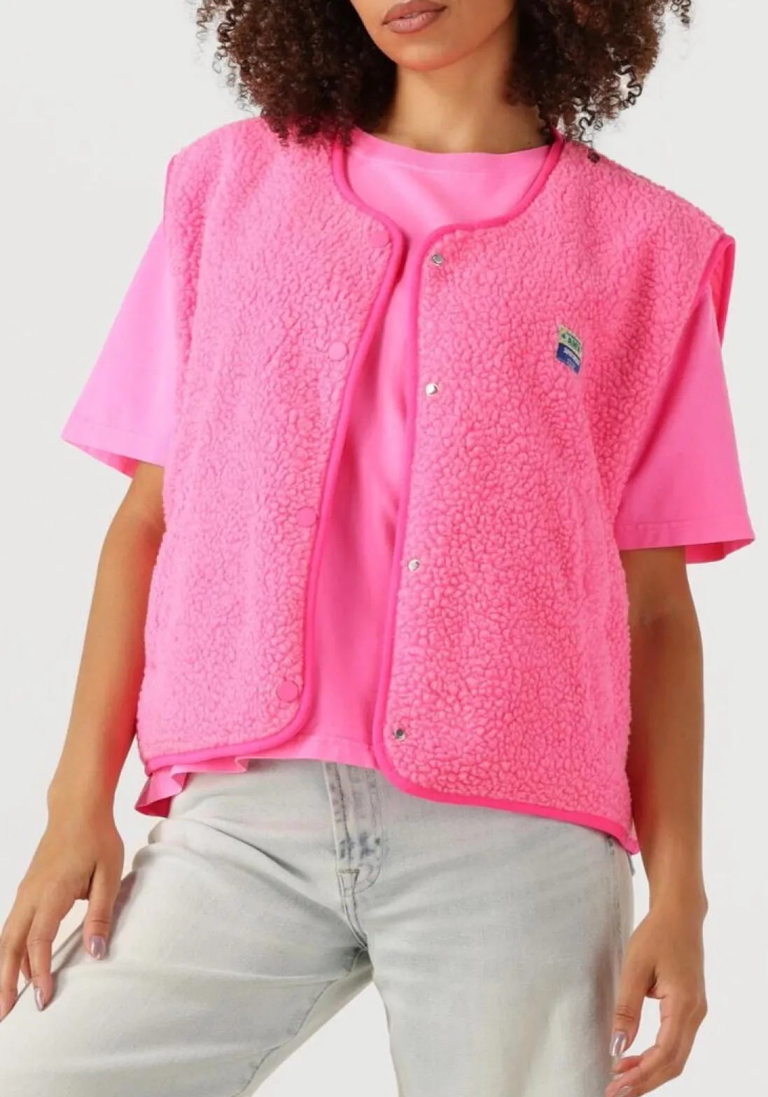 AMERICAN VINTAGE gilet hoktown roze Online