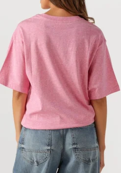 CLOSED t-shirt relaxed t shirt roze Discount