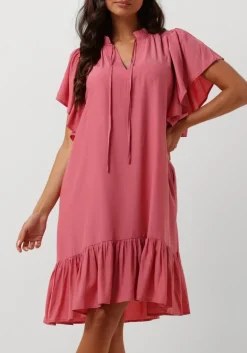 CO'COUTURE mini jurk tora frill dress roze Clearance