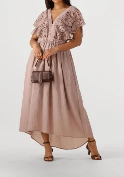 COPENHAGEN MUSE midi jurk cole dress roze Best