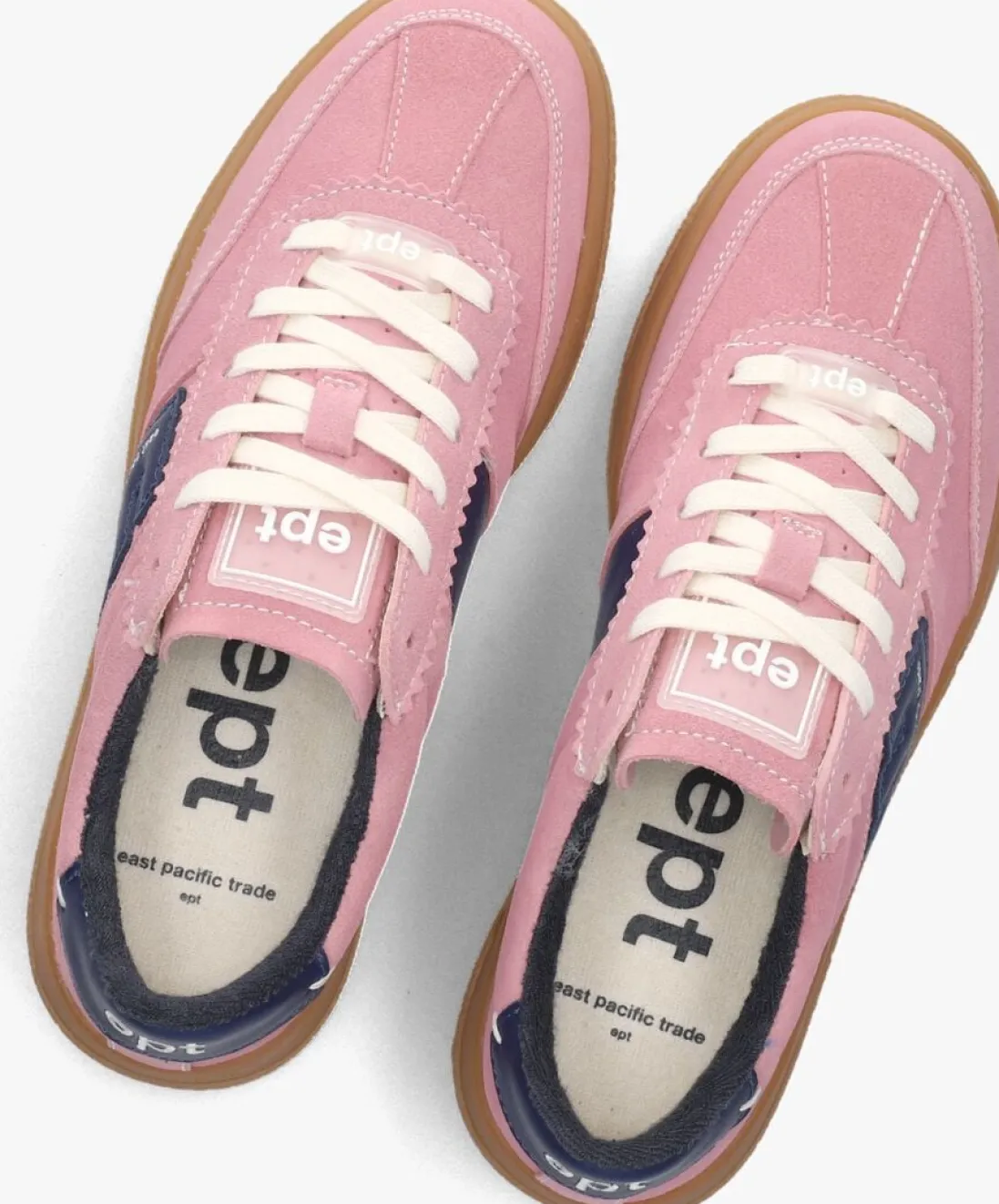 EAST PACIFIC TRADE lage sneakers w santos roze