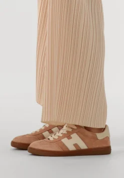 HOGAN lage sneakers cool allacciato h roze