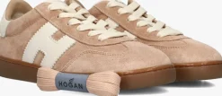 HOGAN lage sneakers cool allacciato h roze
