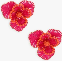 LOTT. GIOIELLI oorbellen flower earring l roze Clearance