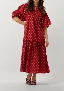 NOTRE-V maxi jurk nv-dente midi dress roze Outlet