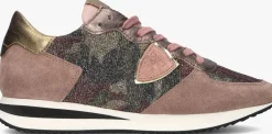 PHILIPPE MODEL lage sneakers trpx camo roze