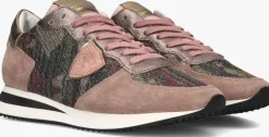 PHILIPPE MODEL lage sneakers trpx camo roze