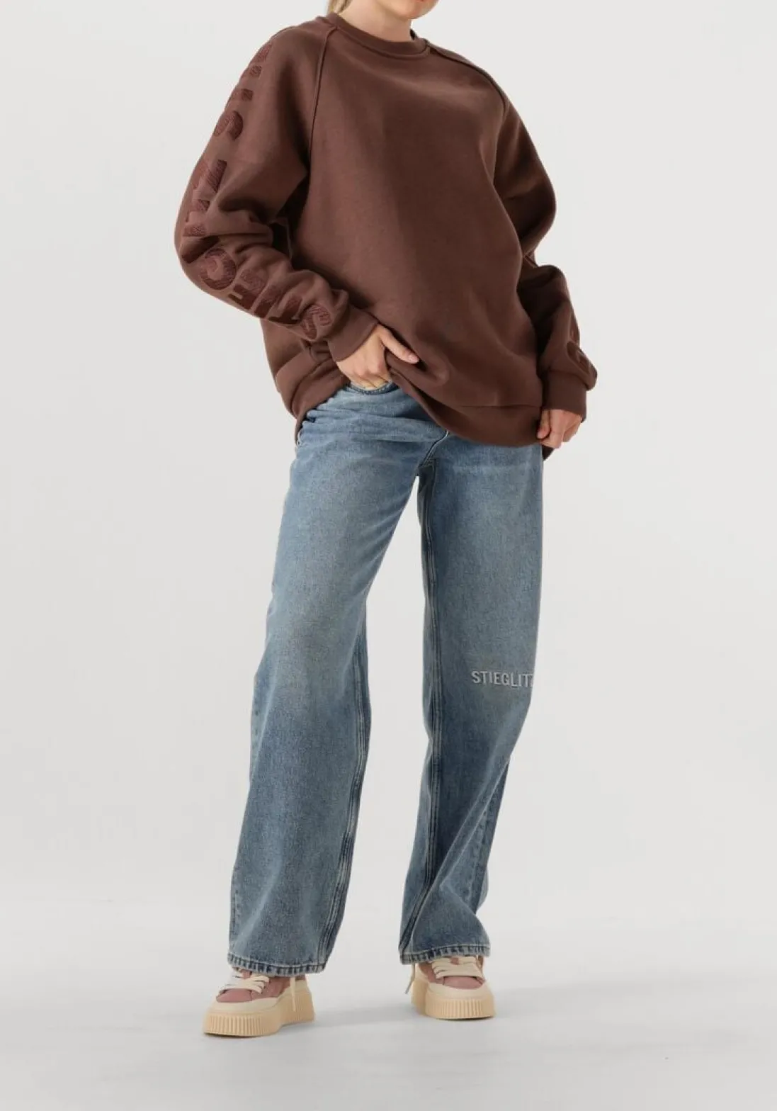 RHUN lage sneakers 3250 treble roze New