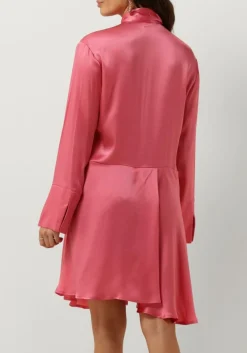 SEMICOUTURE mini jurk maya dress roze Outlet