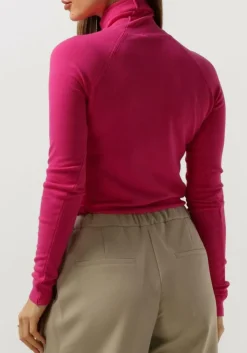 SUMMUM coltrui turtle neck sweater basic knit roze Online