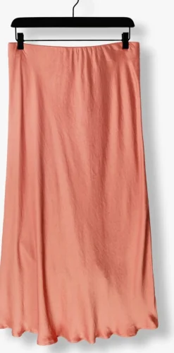 SUMMUM midirok skirt heavy silky touch roze Discount