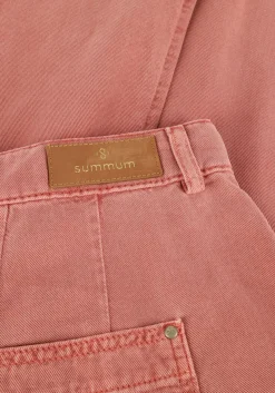 SUMMUM pantalon wide leg pant sway tencel roze Sale