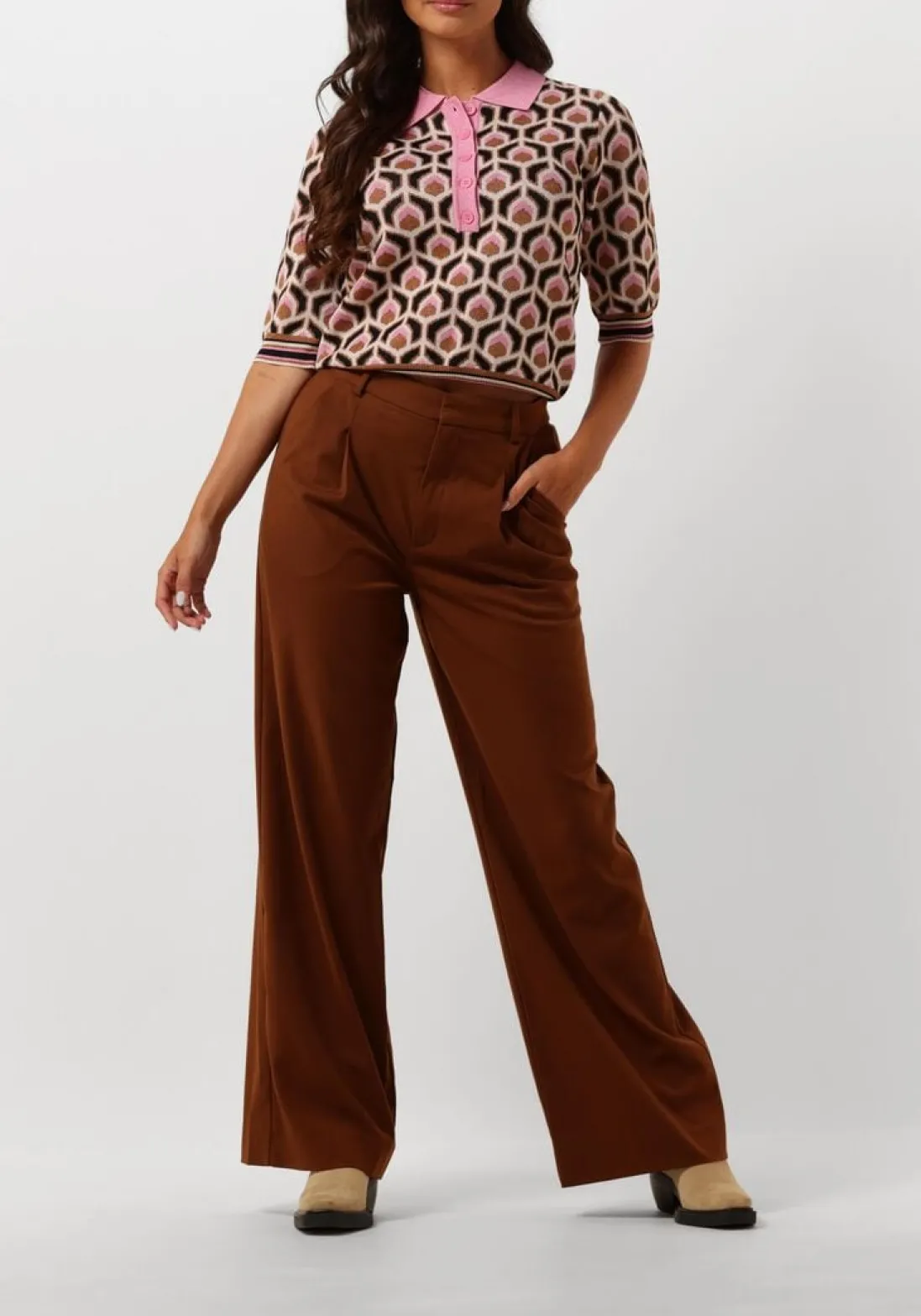 SUNCOO top palmer roze Hot