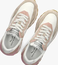 VOILE BLANCHE lage sneakers qwark hype woman roze Best