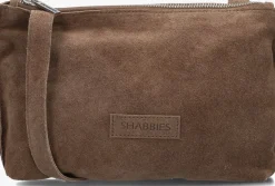 SHABBIES festival oiled suede bruin New