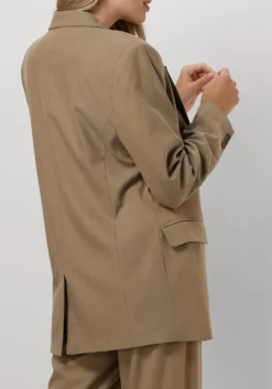 AAIKO blazer amanda twill vis 350 taupe Outlet