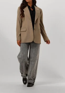 AAIKO blazer amanda twill vis 350 taupe Outlet