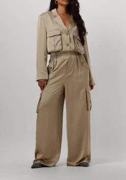 AAIKO cargobroeken lotta pes 526 taupe Outlet