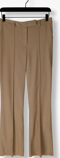 AAIKO flared broek chantalle twill vis 350 taupe New