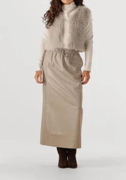 AIMEE THE LABEL maxirok liewe taupe Clearance