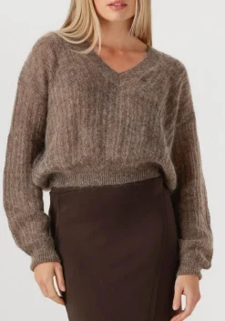 AIMEE THE LABEL trui taran taupe Clearance