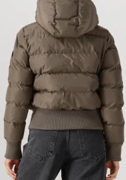 AIRFORCE gewatteerde jas tate bomber taupe Online