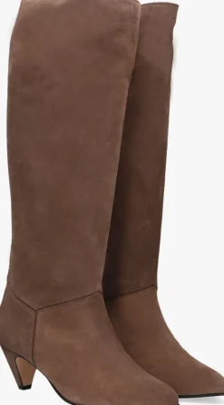 ANONYMOUS COPENHAGEN hoge laarzen jasmina 50 stiletto taupe Clearance