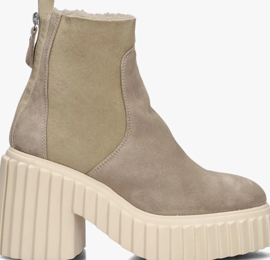 ATTILIO GIUSTI LEOMBRUNI enkellaarsjes tiggy warm taupe