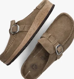 BIRKENSTOCK instappers buckley dames taupe Outlet