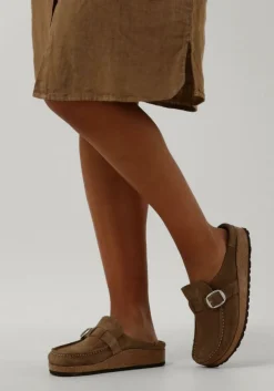BIRKENSTOCK instappers buckley dames taupe Outlet