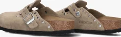 BIRKENSTOCK instappers boston rivet taupe Hot