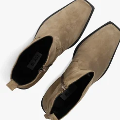 BLASZ enkellaarsjes 14 taupe Sale