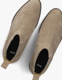 BOSS enkelboots tayil_cheb taupe Outlet