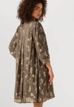 BRUUNS BAZAAR mini jurk bbtammi dress taupe Online