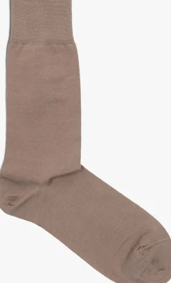 CARLO LANZA sokken 100 classico taupe Sale