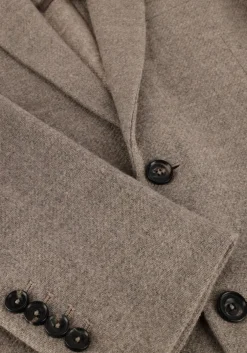 CIRCOLO colberts diagonal jacket taupe Hot