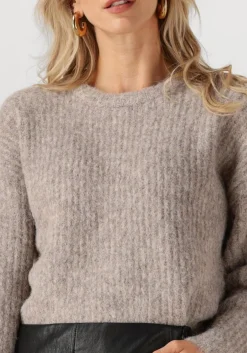 CO'COUTURE trui charlie knit taupe Hot