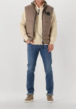 FILLING PIECES lage sneakers low top nubuck taupe Best