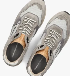 FLORIS VAN BOMMEL lage sneakers sfm-10153 de runner taupe Sale