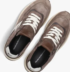 FLORIS VAN BOMMEL lage sneakers sfm-10139 noppi taupe New