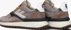 FLORIS VAN BOMMEL lage sneakers sfm-10139 noppi taupe Online