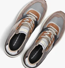 FLORIS VAN BOMMEL lage sneakers sfm-10139 noppi taupe Online