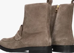 FRED DE LA BRETONIERE boots paris feliz taupe Outlet