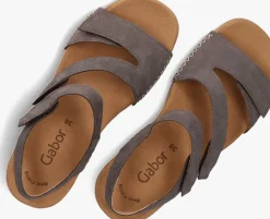 GABOR sandalen 734.1 taupe Clearance