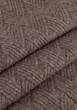 GENTILUOMO trui round ls taupe Hot