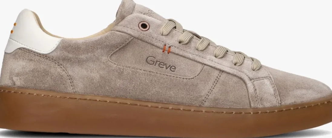 GREVE lage sneakers wave taupe Discount